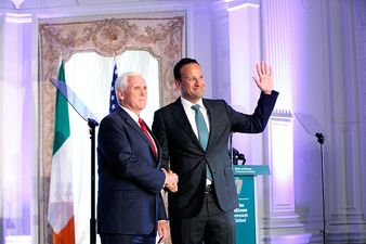 Donald Trump says he had “nothing to do” with Mike Pence’s decision to stay in Doonbeg