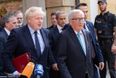 Jean-Claude Juncker reiterates that there will be a hard border in Ireland after no deal Brexit