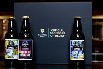 Guinness has announced three limited-edition brews ahead of Japan v Ireland