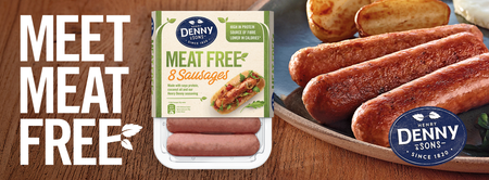 Denny has launched a new range of veggie-friendly sausages