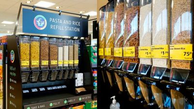 Aldi to trial loose pasta and rice to reduce plastic waste in the UK