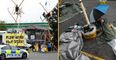Animal rights protestors stage blockade at McDonald’s UK distribution centres