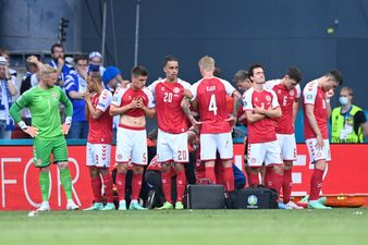 Denmark’s Christian Eriksen collapses on pitch during Euro 2020 game
