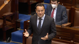 Tánaiste Leo Varadkar dodges question on vulture funds in Dáil Éireann