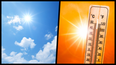 Unusual summer temperatures are on their way this weekend