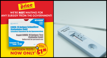 Mr. Price launches sale of antigen tests for €1.99 nationwide