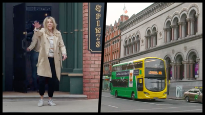 The gang wake up in Dublin’s Dame Street in the new Always Sunny episode