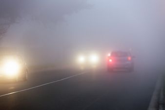 Status Yellow Fog weather warning issued for 12 counties