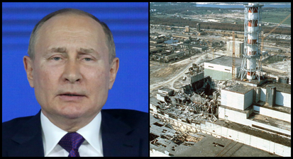 Russian troops seize former site of Chernobyl nuclear power plant
