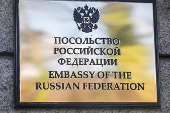 Priest calls Joe Duffy as he throws paint at Russian Embassy in Dublin