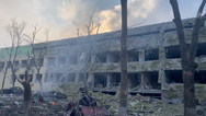 Three killed, including child, after Russia bombed hospital while women gave birth