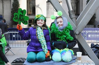 The weather looks set to be rather promising for St Patrick’s Day
