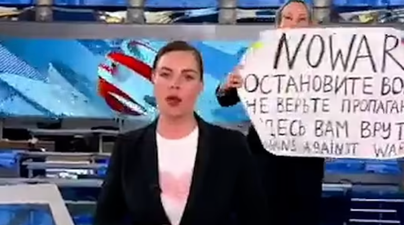 Russian journalist who staged anti-war protest on live TV feared missing