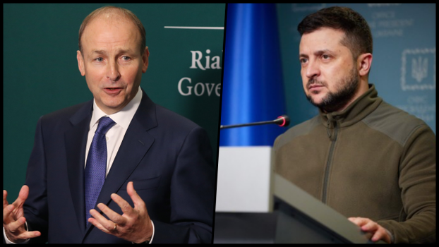 Volodymyr Zelensky Ireland