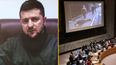 Ukraine civilians had tongues cut out by Russian troops, Zelensky tells UN