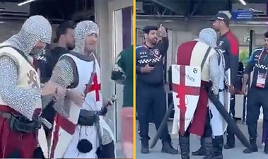 England fans in crusader costumes banned from entering Qatar stadiums