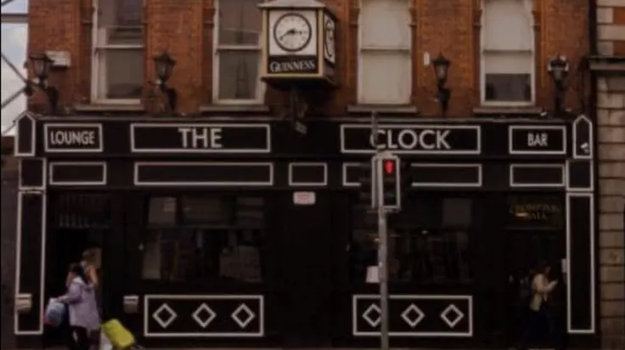 the clock