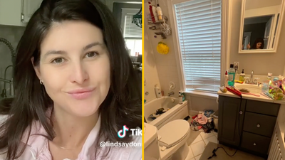 Woman stops doing housework after husband tells her she does nothing