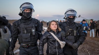 Greta Thunberg charged over actions during climate protest