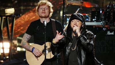 Ed Sheeran fans go wild as he brings Eminem on stage for surprise performance
