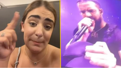 Woman who threw bra at Drake during concert has been contacted by Playboy