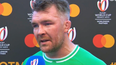 Referee’s microphone picks up Peter O’Mahony comments after Sexton hit