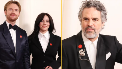 Here’s why people were wearing red pins at the Oscars