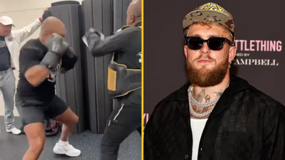 Mike Tyson posts training clip and people think Jake Paul should cancel the fight