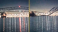 ‘Mass casualty event’ as bridge hit by ship collapses into river
