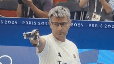 Turkey’s Olympic shooter goes viral after showing up with no specialist equipment and still winning silver