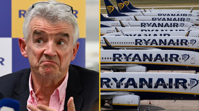 Ryanair boss warns Christmas flights could cost €1000 for round-trip from London to Dublin