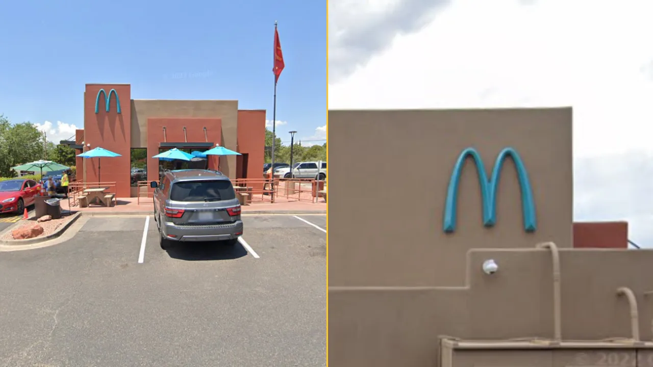 People are just discovering the only ‘blue McDonald’s’ in the world