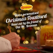 Did You Hear? You Can Win a Personalised Video Message, read out by the friend of Old Mr. Brennan!