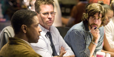 An excellent Denzel Washington sci-fi movie is on TV tonight