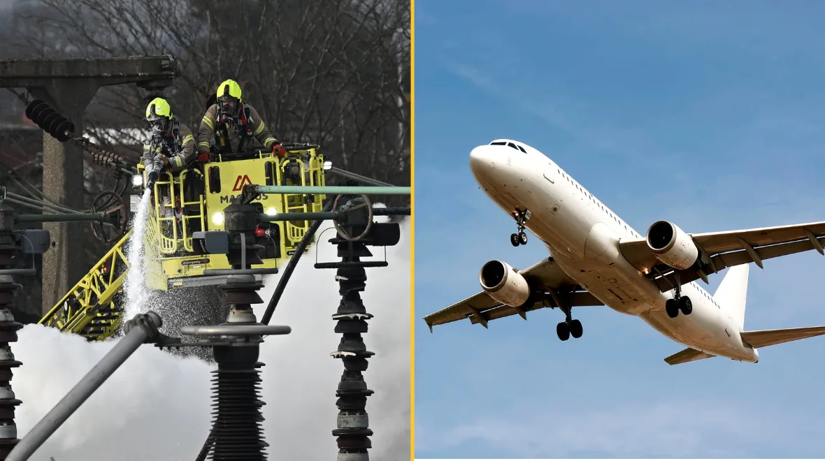 Pilot ‘has no idea where to land’ after 120 planes stuck in air after Heathrow fire