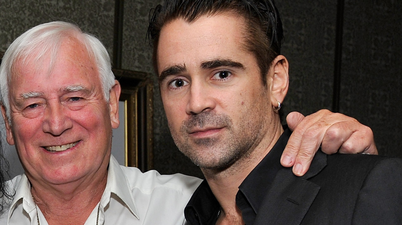 Colin Farrell gives emotional farewell to his father at funeral