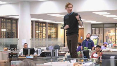 Domhnall Gleeson’s spin-off to The Office gets exciting update from co-star