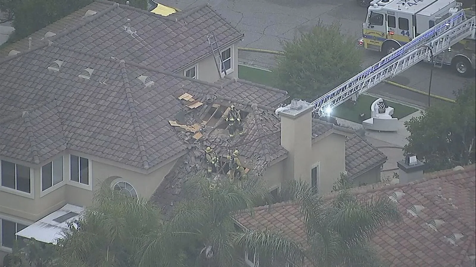 Small plane crashes into residential neighbourhood killing all onboard