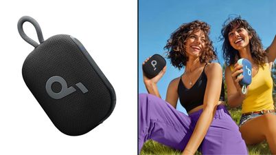 Waterproof bluetooth speaker less than 5cm in size is perfect to take on holiday
