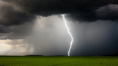 Met Éireann issues thunderstorm warning for five counties
