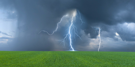 Nearly all of Ireland hit with thunderstorm warnings for this week