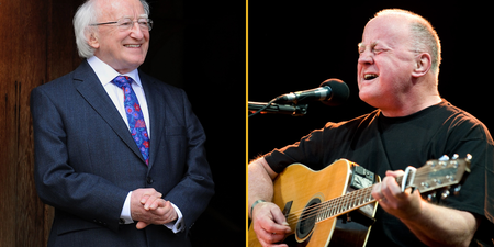 Christy Moore releases spoken word tribute to President Michael D. Higgins