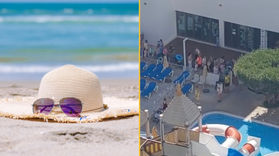 Video shows Benidorm ‘mad sunbed dash’ where every lounger is taken three minutes after pool opens