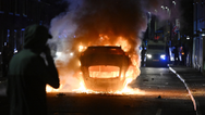 Fireworks and petrol bombs thrown at police in second night of unrest in Ballymena