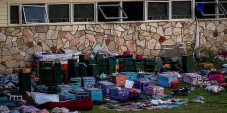 Camp counsellors wrote girls’ names on their bodies before evacuating floods that killed at least 100 people