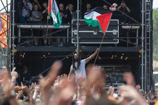 Bob Vylan album surges up the charts after Glastonbury controversy