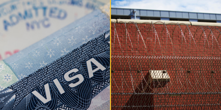 Irish tourist jailed by ICE after overstaying US visa by three days