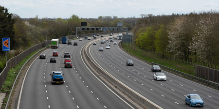 Motorist fined £300 for going 59mph on UK motorway