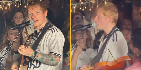 Ed Sheeran makes surprise appearance at the Fleadh