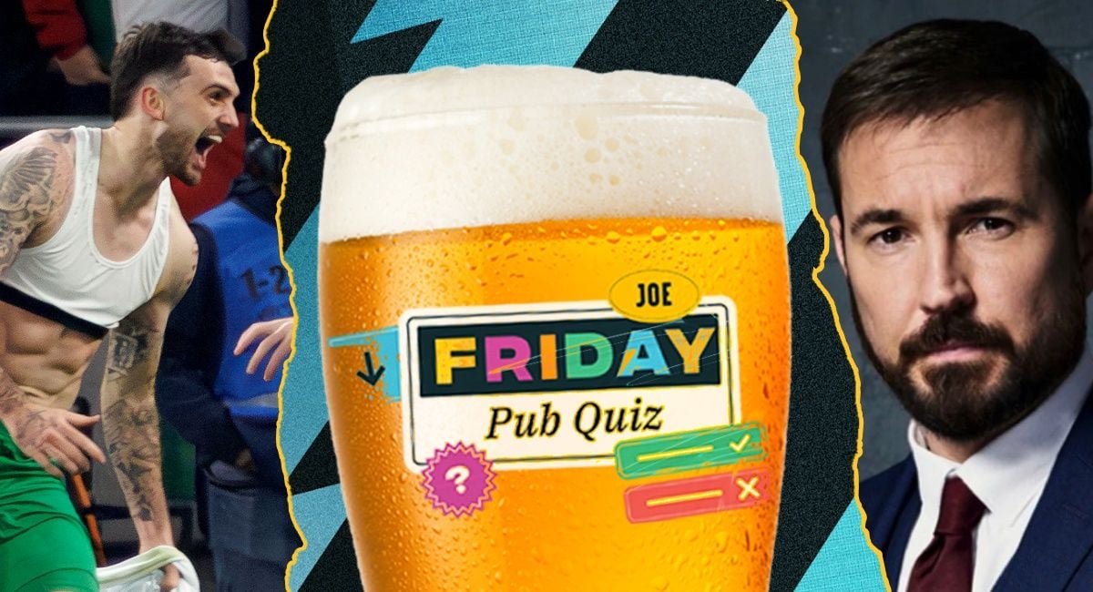 It’s Friday, the weekend is here, and that can only mean one thing – the JOE Friday Pub Quiz.